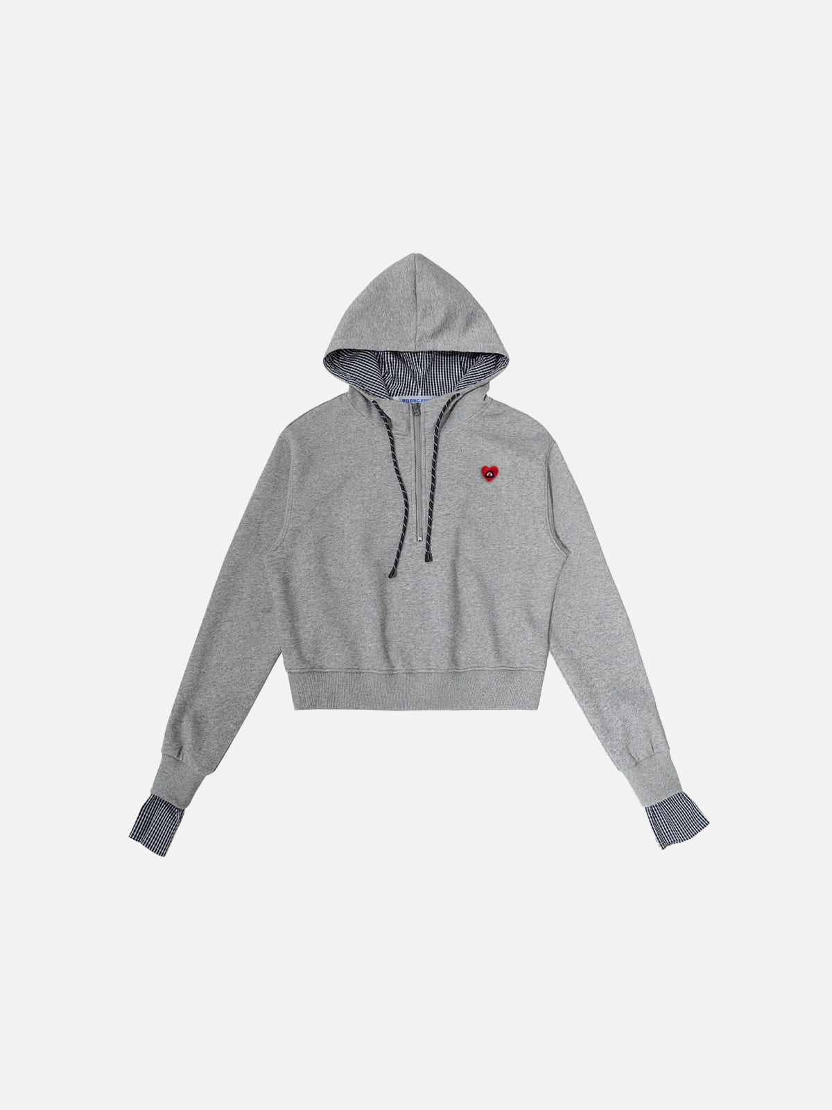 Aelfric Eden Layered Half Zip Pullover Hoodie - Image 3