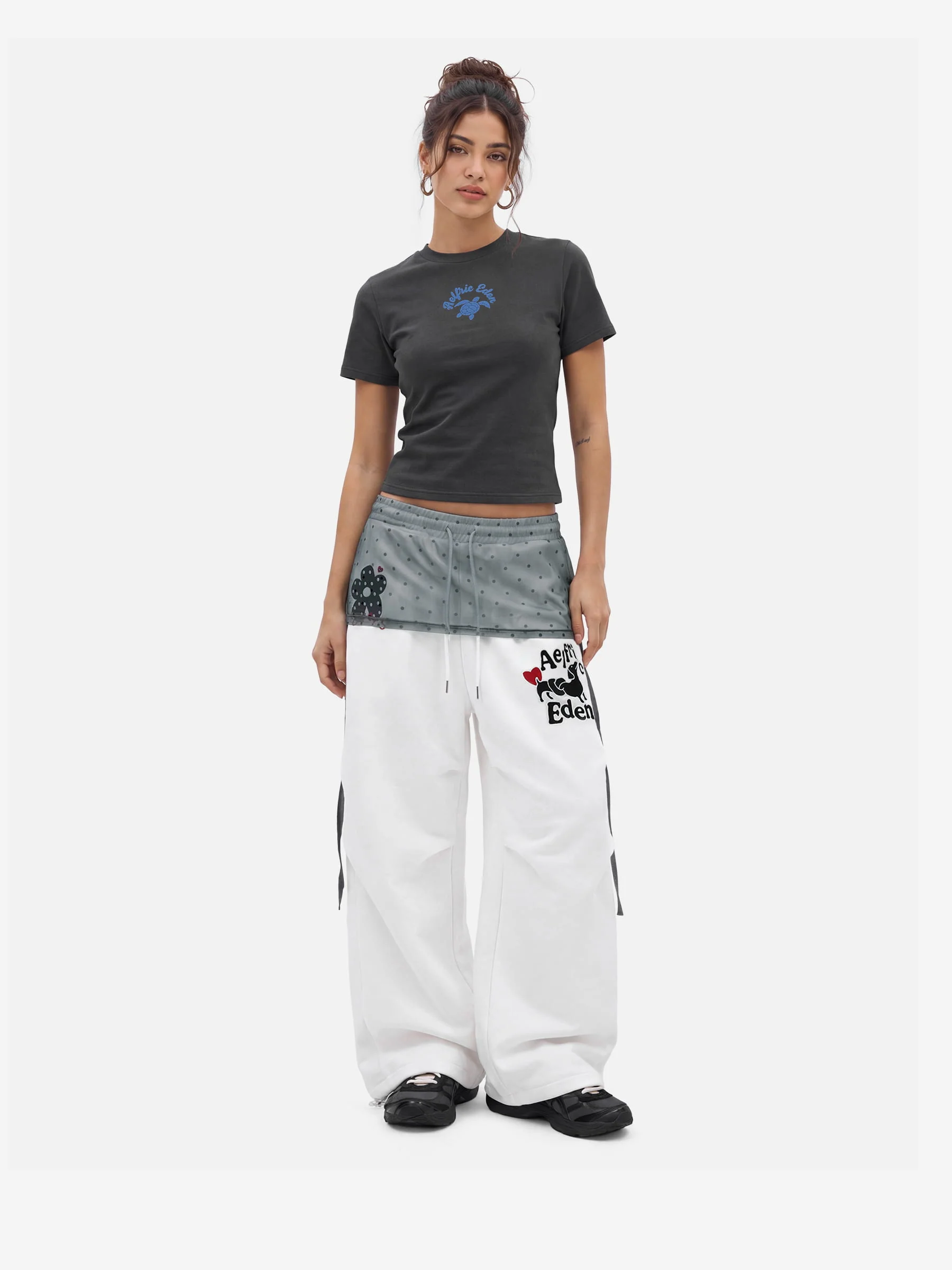Aelfric Eden Mesh Layered Sweatpants - Image 3