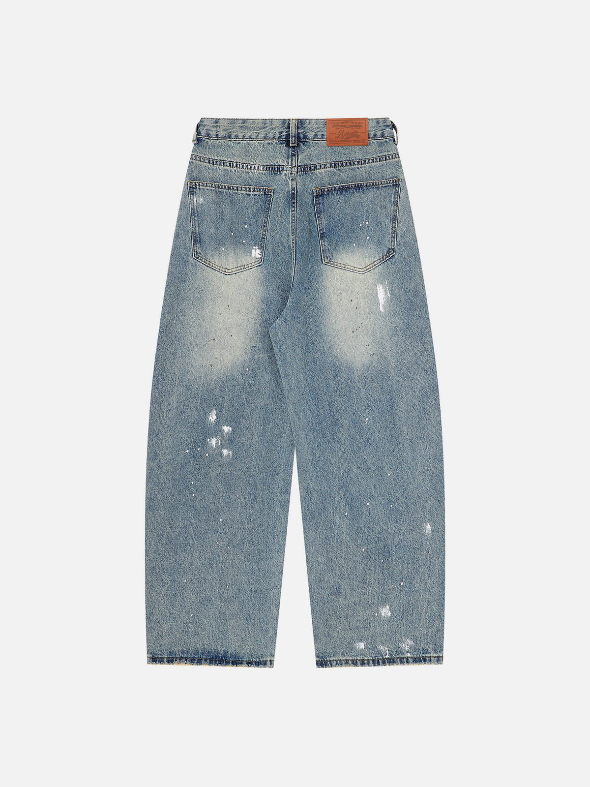 Aelfric Eden Paint Splatter Washed Jeans - Image 2