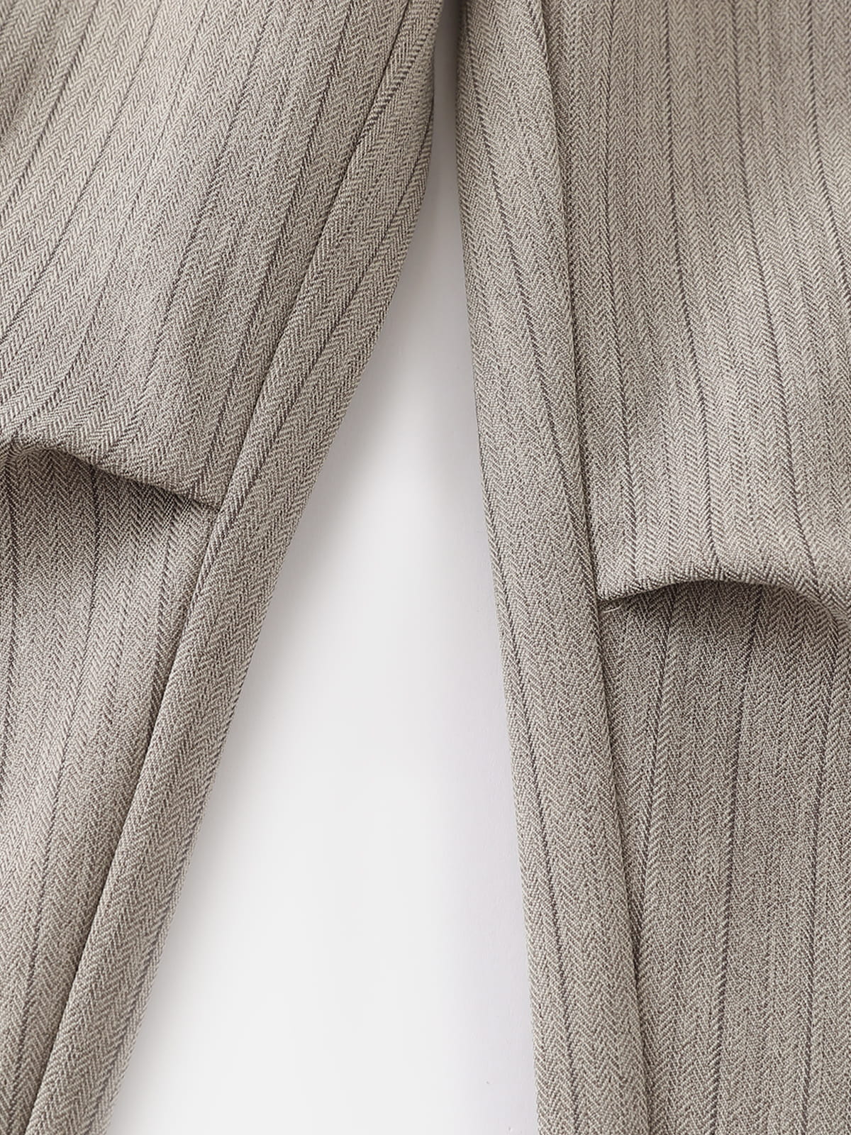 Aelfric Eden Pinstripe Baggy Barrel Pants - Image 4