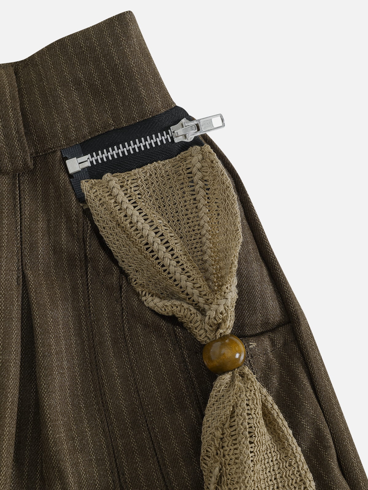 Aelfric Eden Pinstripe Tie Pants - Image 4