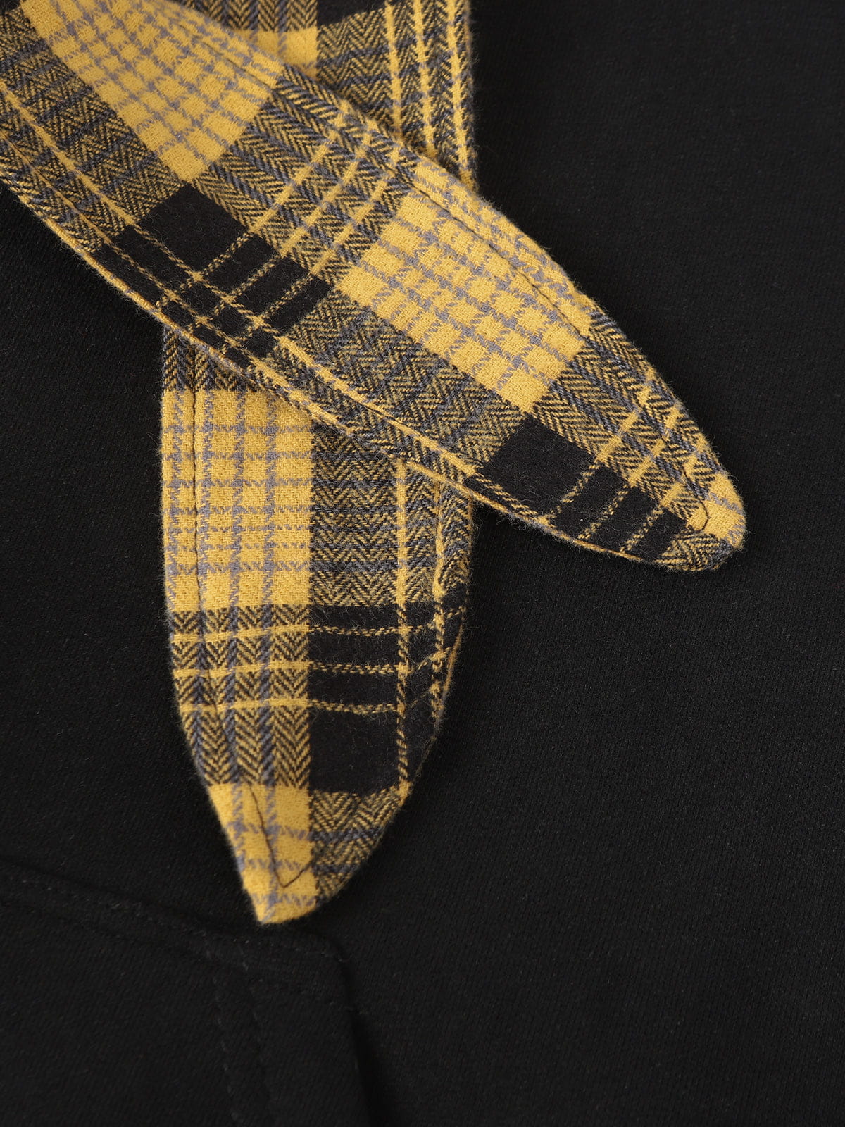 Aelfric Eden Plaid Bow Pullover Hoodie - Image 3