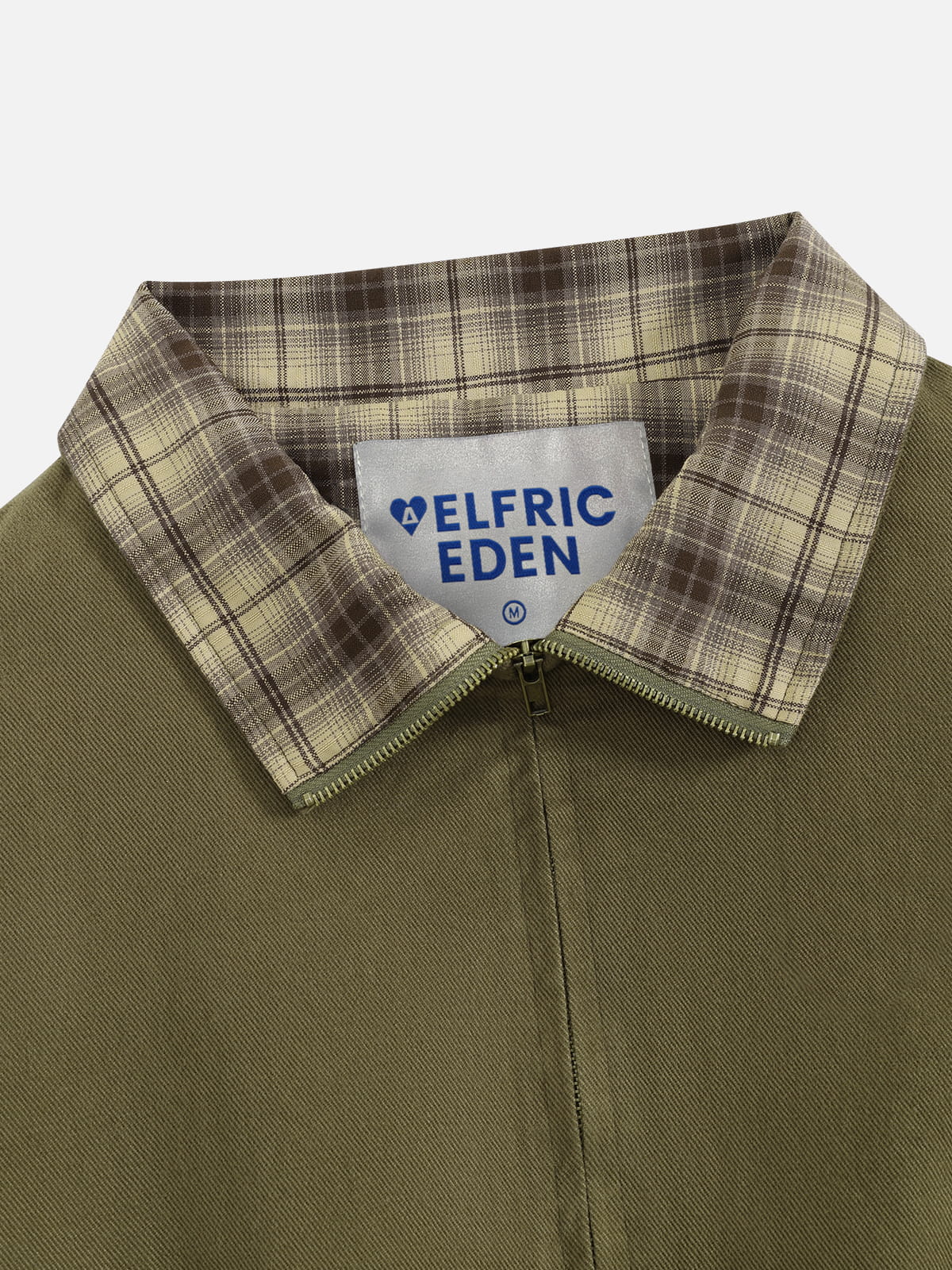 Aelfric Eden Plaid Collar Jacket - Image 5