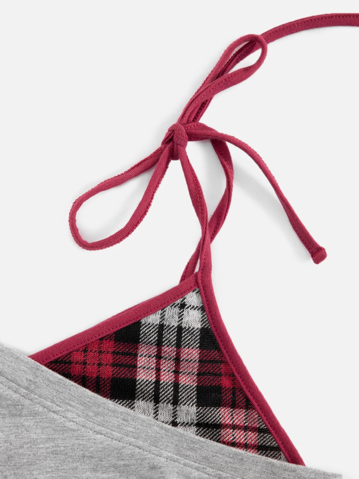 Aelfric Eden Plaid Layered Cami Top - Image 6