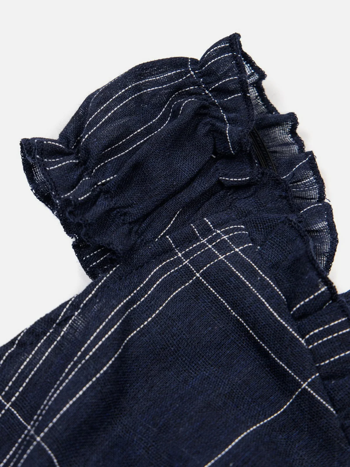 Aelfric Eden Plaid Off-The-Shoulder Tube Top - Image 5