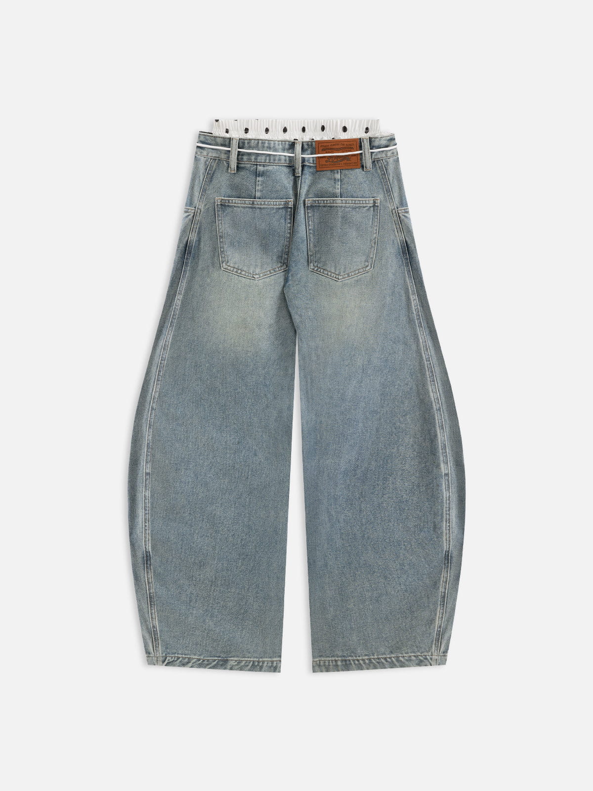Aelfric Eden Double Waist Super Baggy Jeans - Image 2