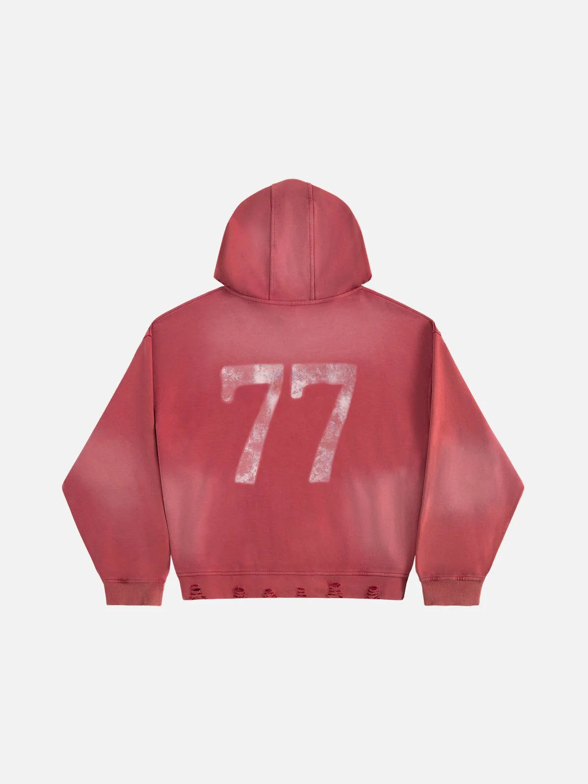 Aelfric Eden Boxy Rhinestone 77 Graphic Pullover Hoodie - Image 3