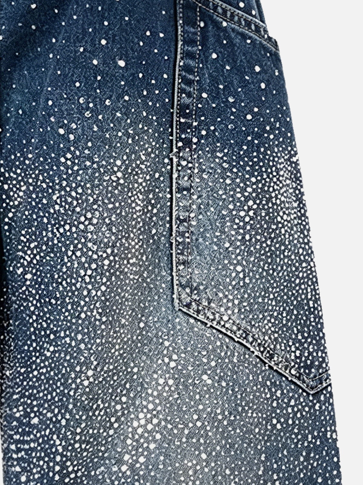 Aelfric Eden Rhinestone Baggy Barrel Jeans - Image 4