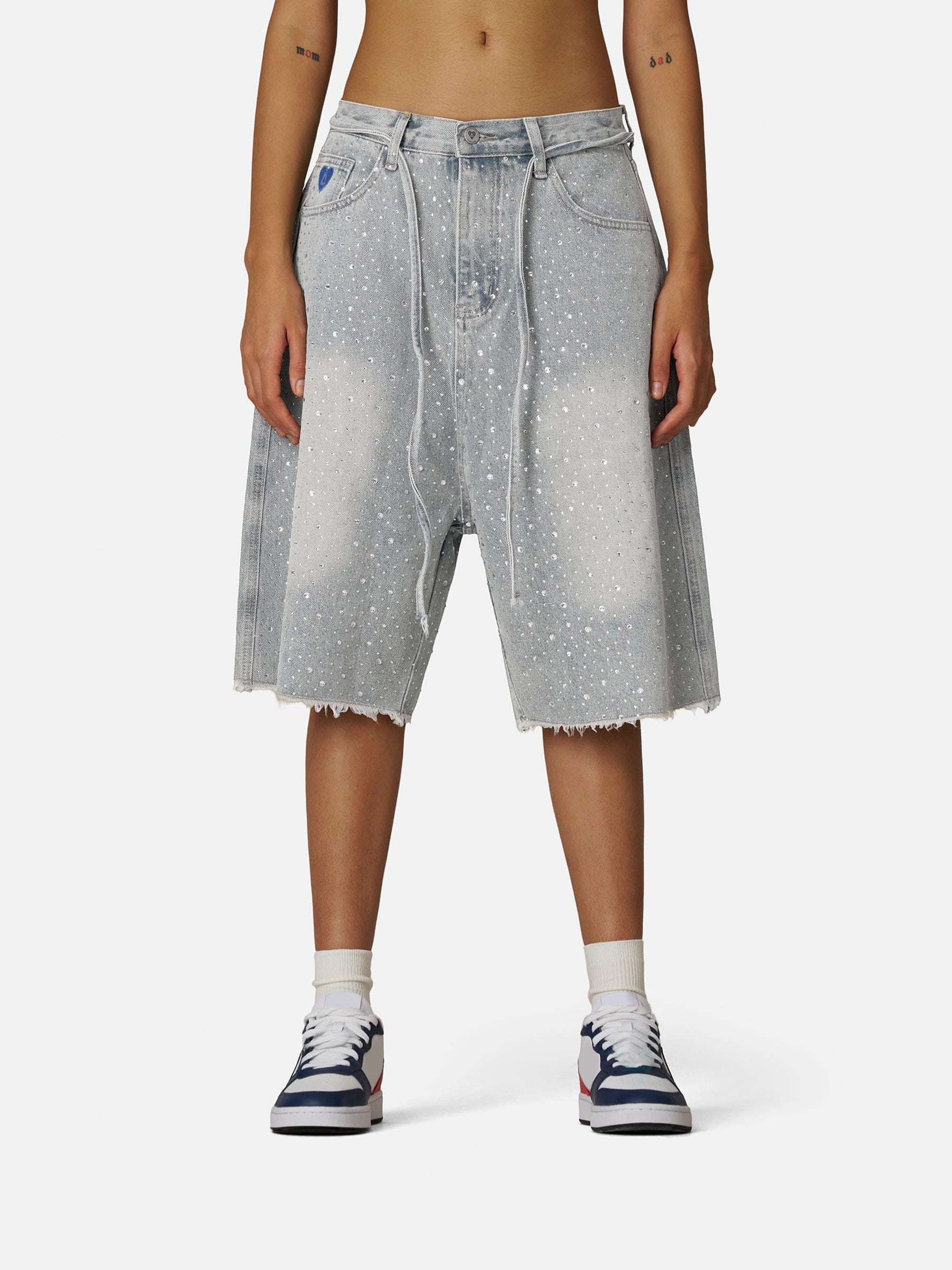 Aelfric Eden Rhinestone Jorts - Image 2
