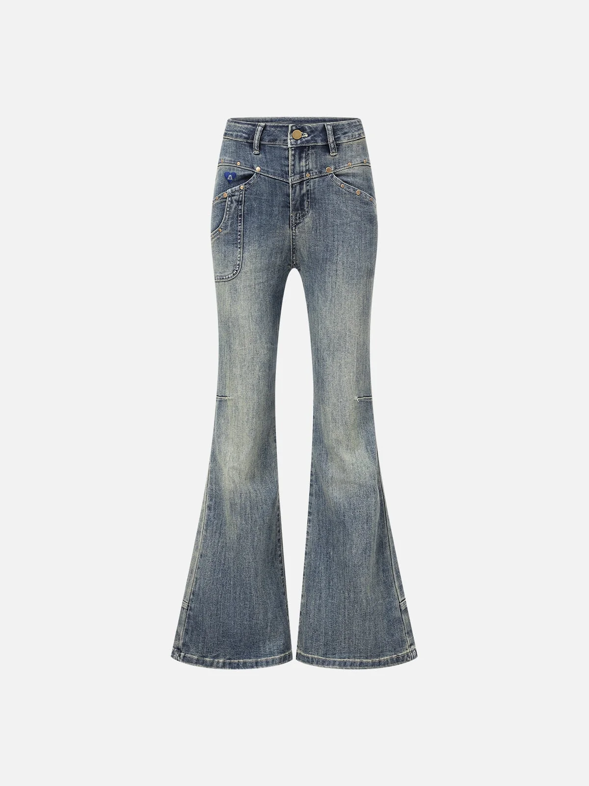 Aelfric Eden Rivet Pocket Bootcut Jeans