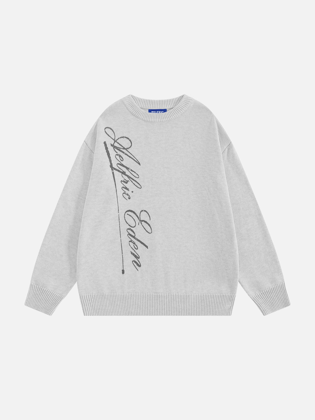 Aelfric Eden Script Graphic Sweater - Image 3