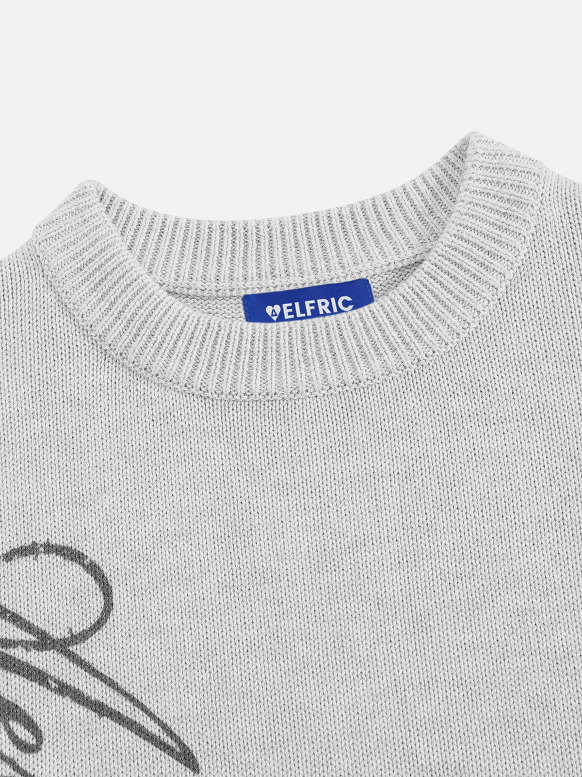 Aelfric Eden Script Graphic Sweater - Image 4