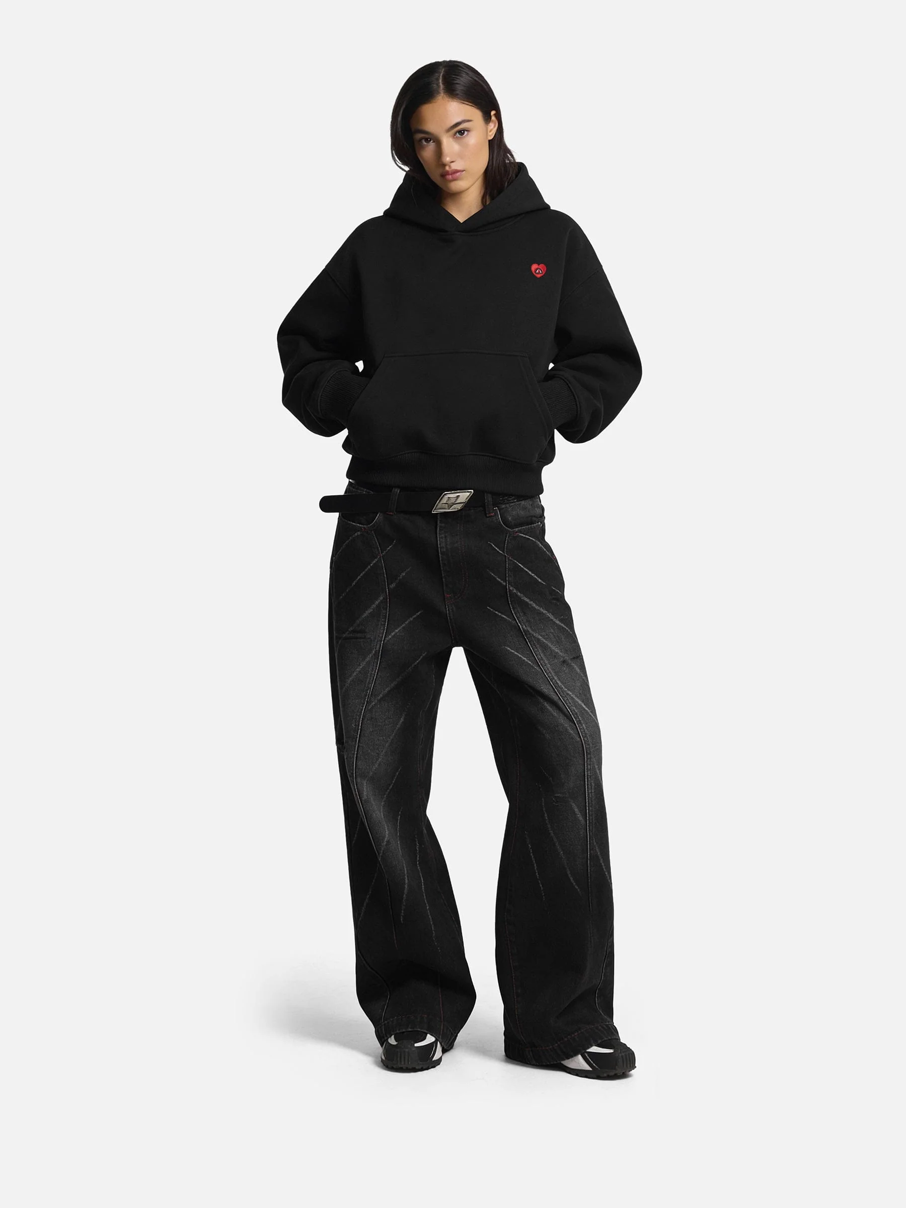 Aelfric Eden Solid Pullover V302 Boxy Hoodie - Image 5