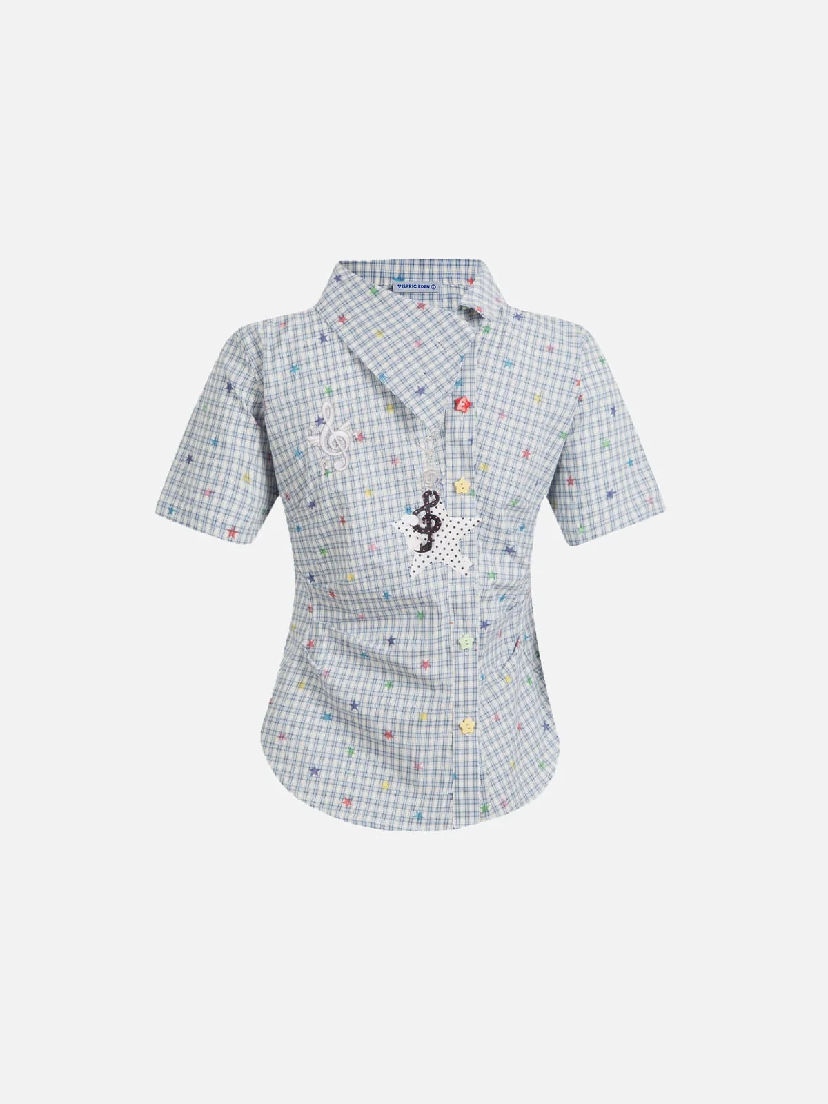 Aelfric Eden Star Charm Short Sleeve Shirt - Image 4