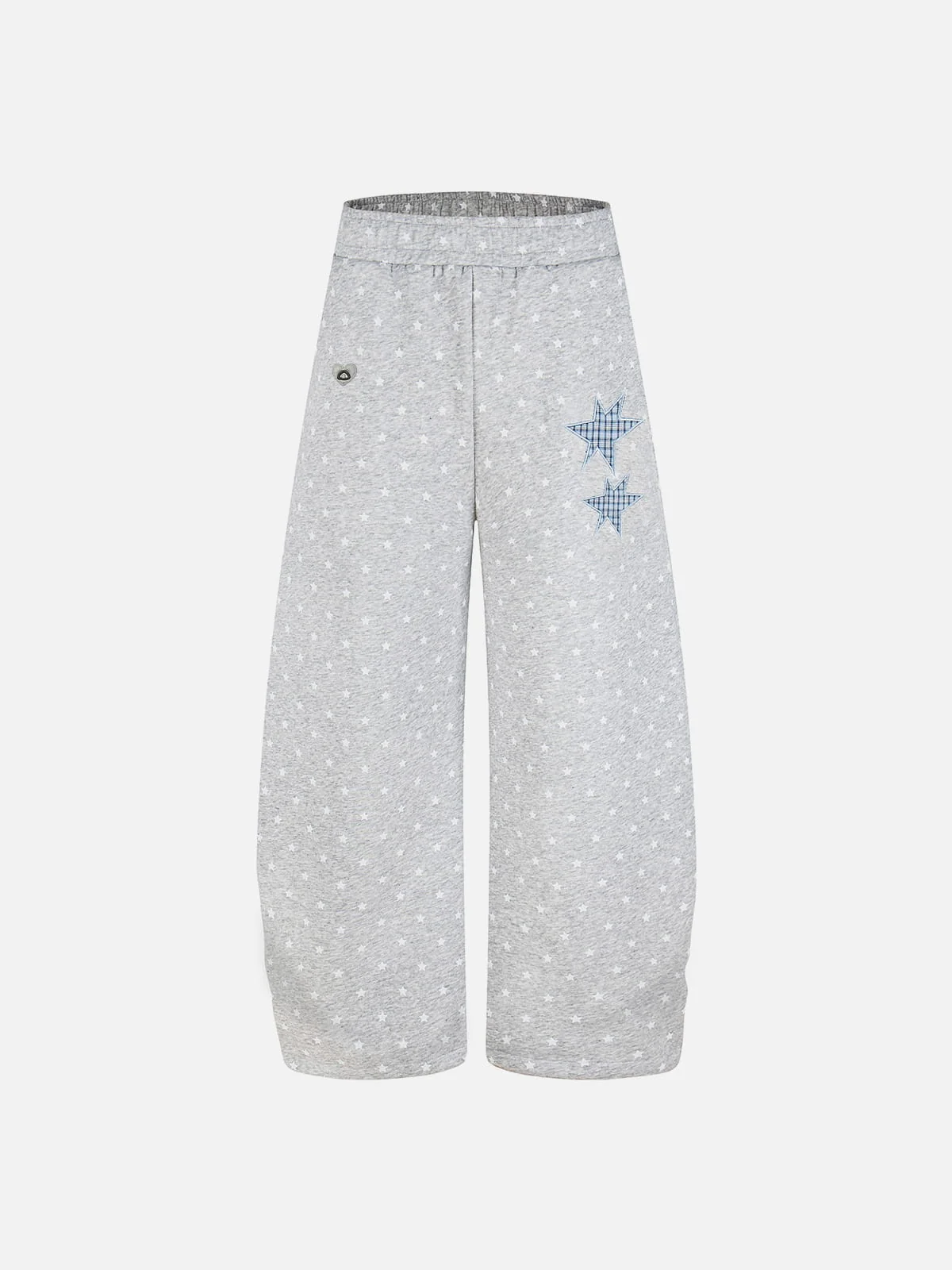Aelfric Eden Star Print Baggy Barrel Sweatpants - Image 2
