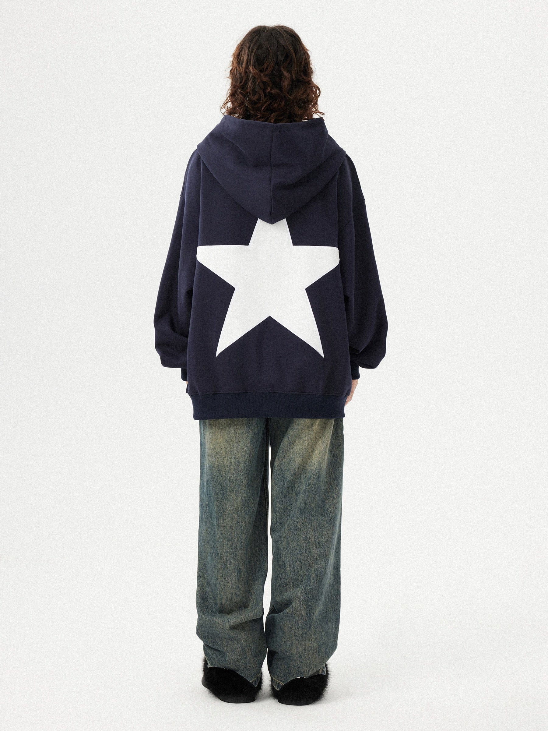 Aelfric Eden Star Color Contrast Hoodie - Image 6