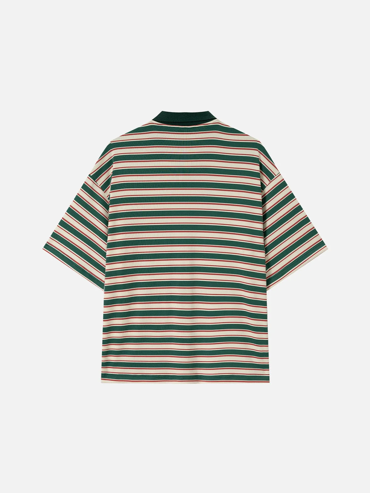 Aelfric Eden Stripe Polo Tee - Image 2