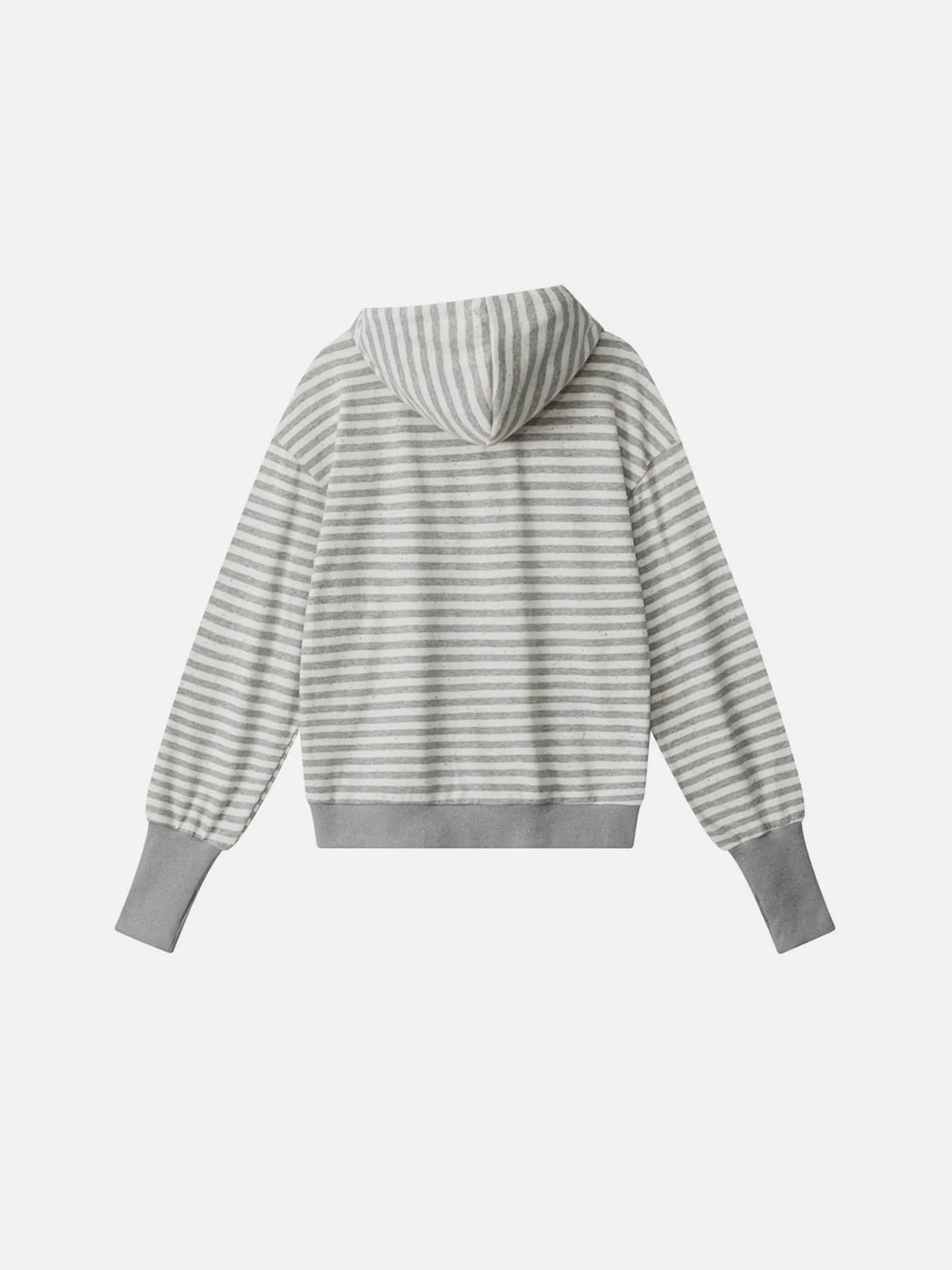 Aelfric Eden Striped Dachshund Zip Up Hoodie - Image 3