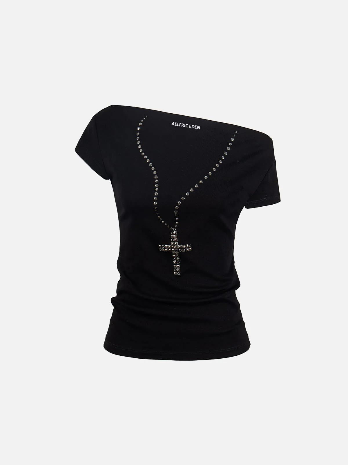 Aelfric Eden Studded Off-the-Shoulder Tee - Image 4