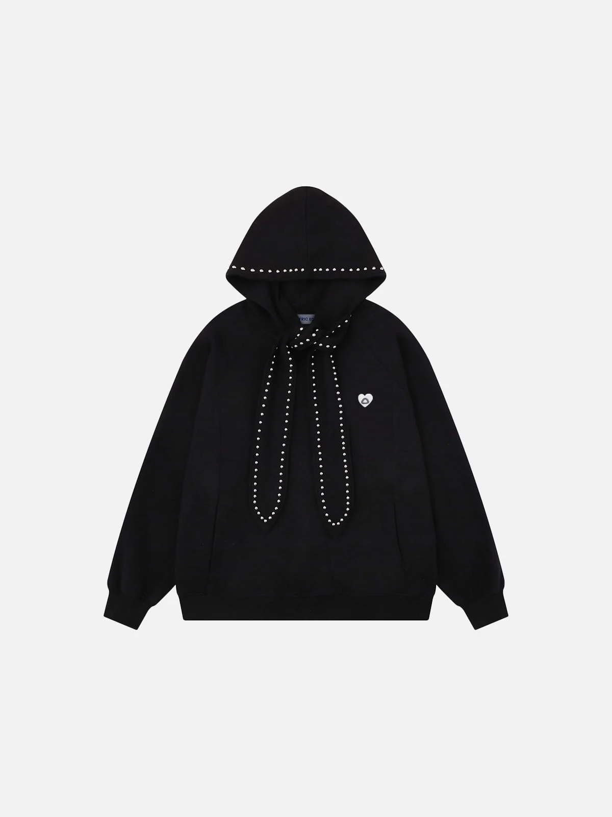 Aelfric Eden Studded Tie Pullover Hoodie - Image 5