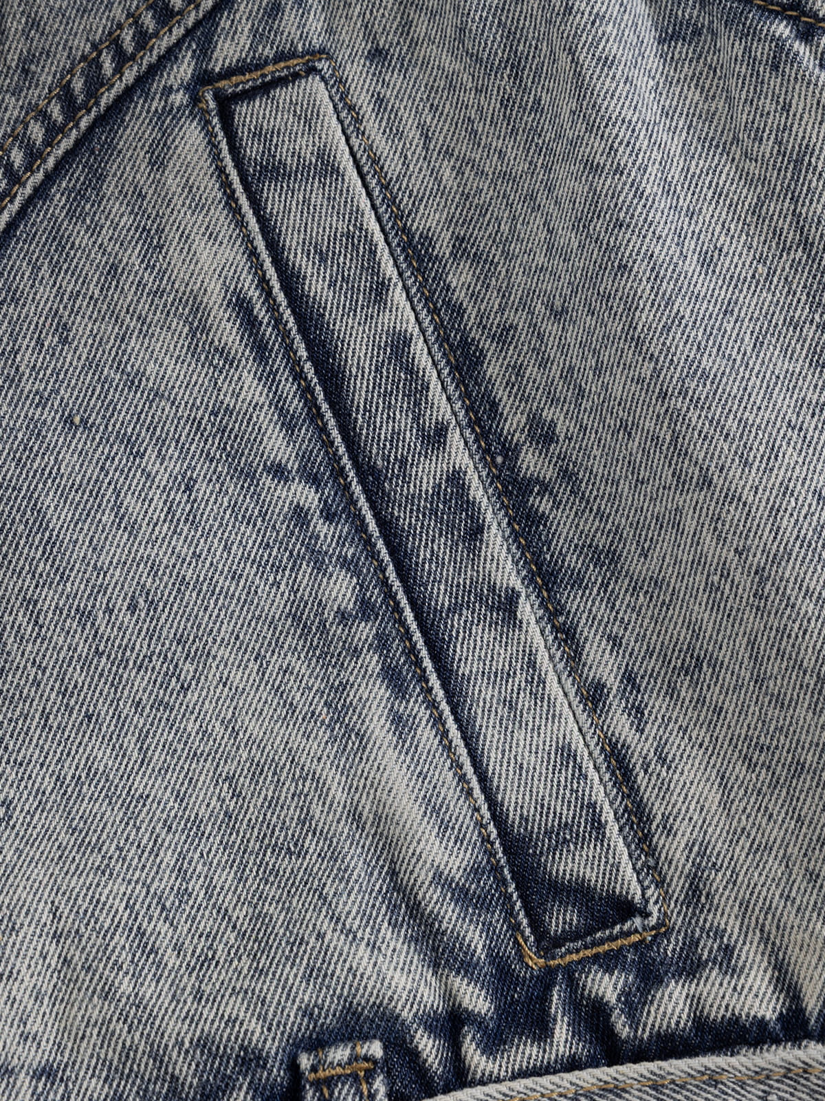 Aelfric Eden Super Boxy Fireman Clasp Denim Vest - Image 11