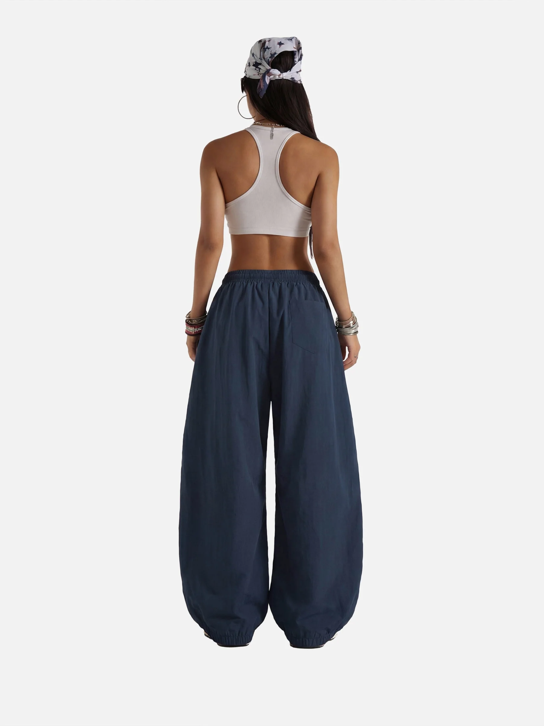 Aelfric Eden Team Striped Baggy Barrel Track Pants - Image 4