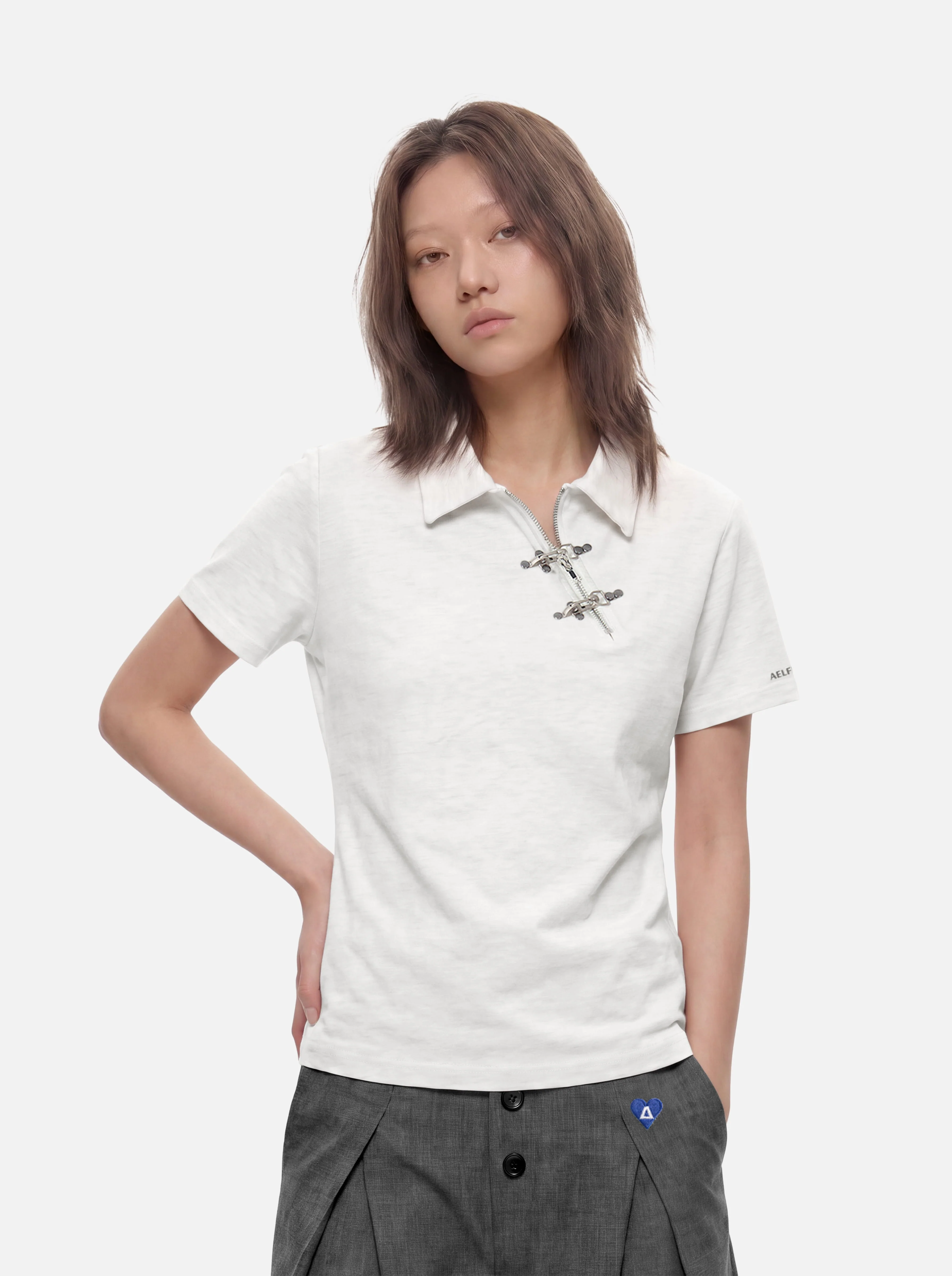 Aelfric Eden Fireman Clasp Polo Tee