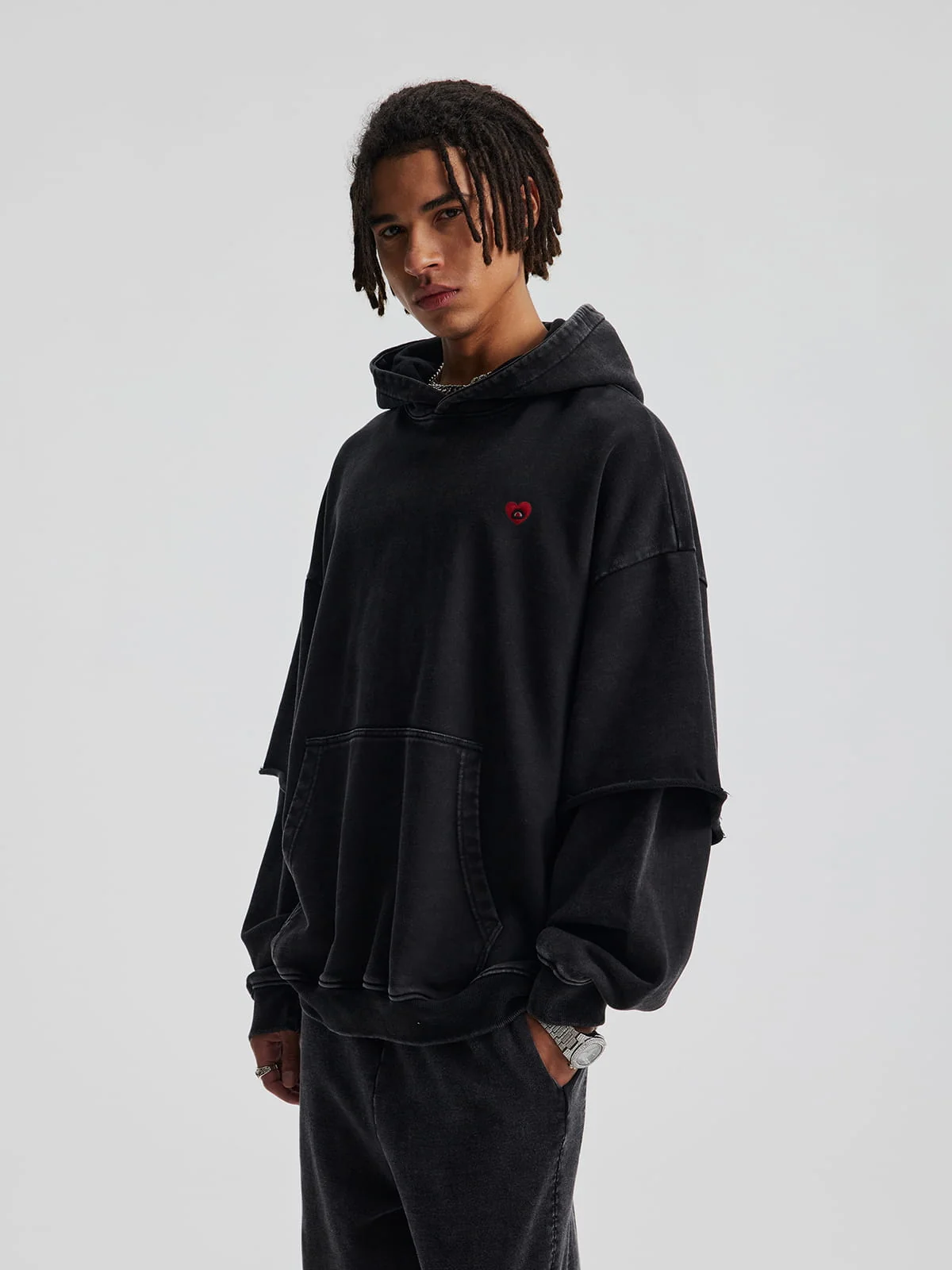 Aelfric Eden Oversized Washed Hoodie - Image 2