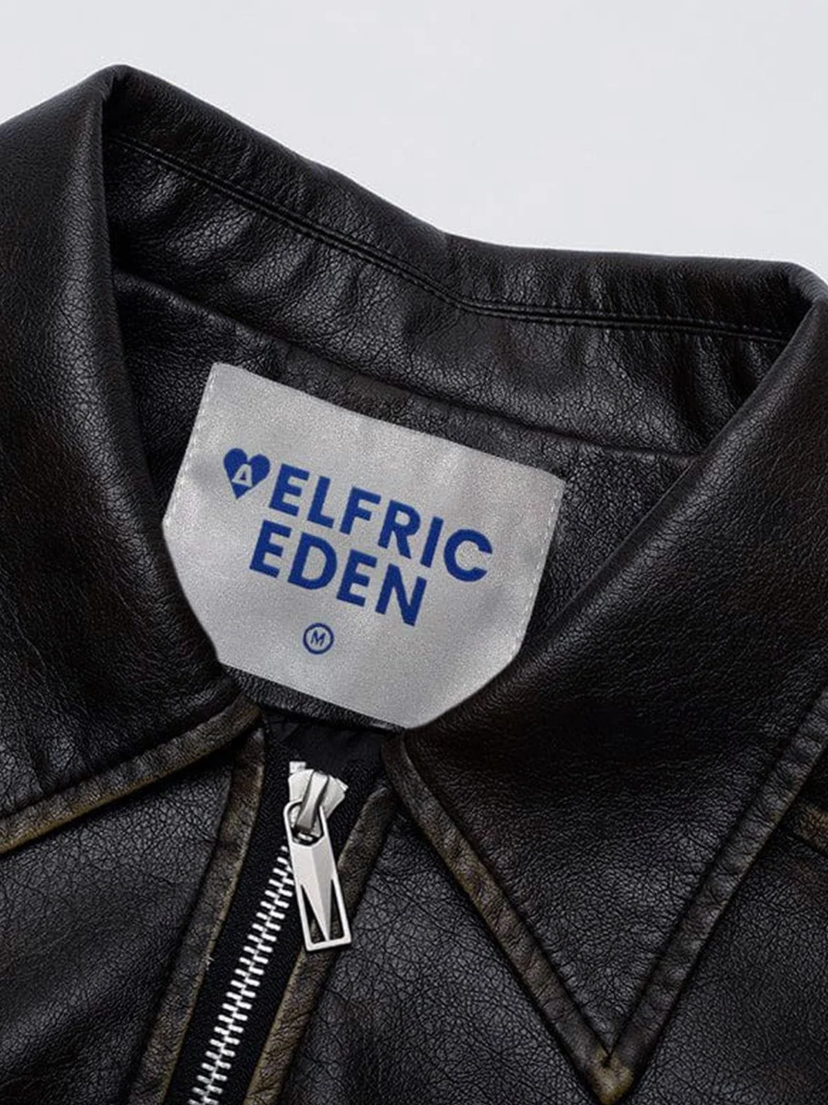 Aelfric Eden Faux Leather Cropped Jacket - Image 6