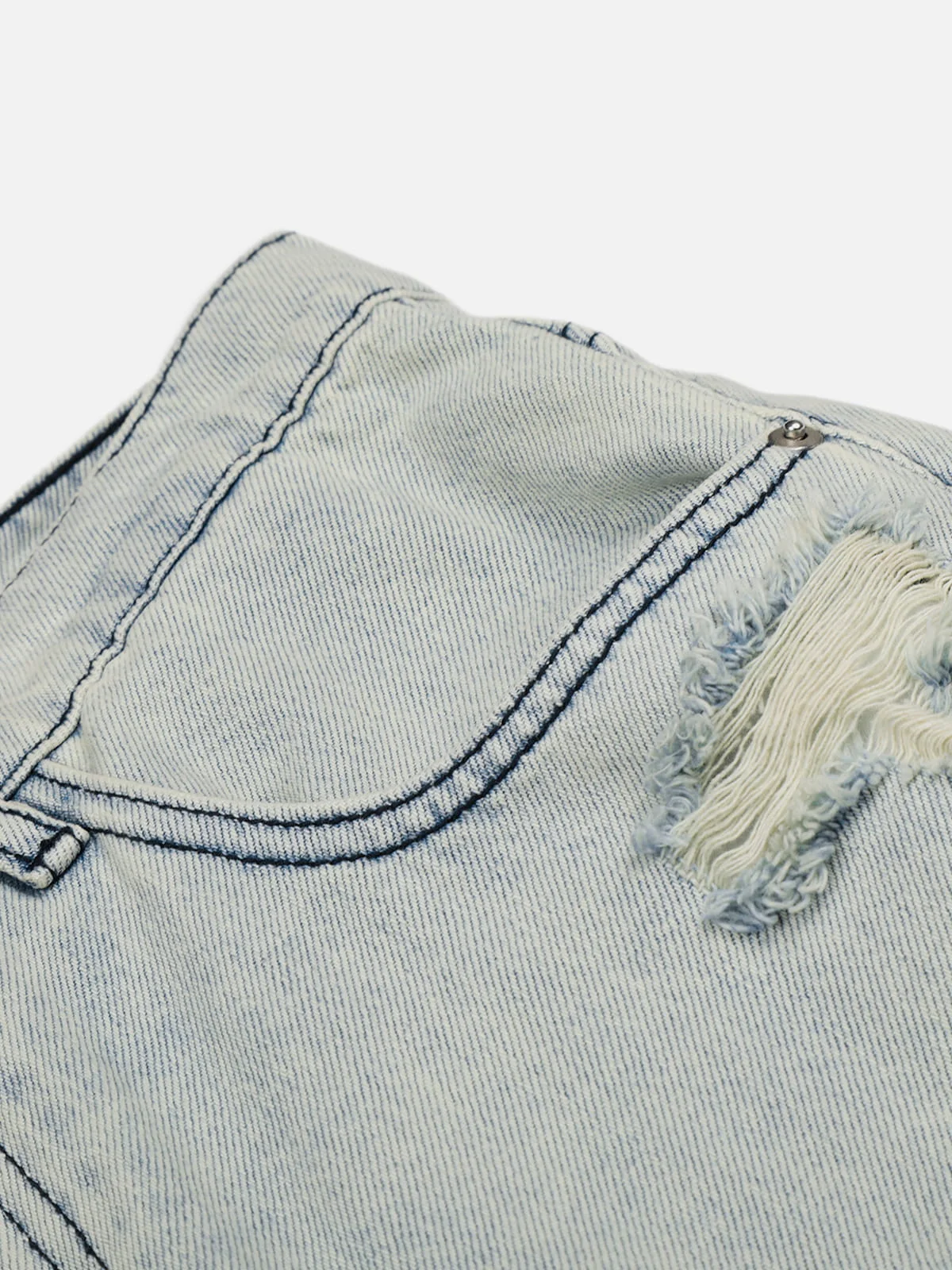 Aelfric Eden Washed Multi Pocket Longline Jorts - Image 5