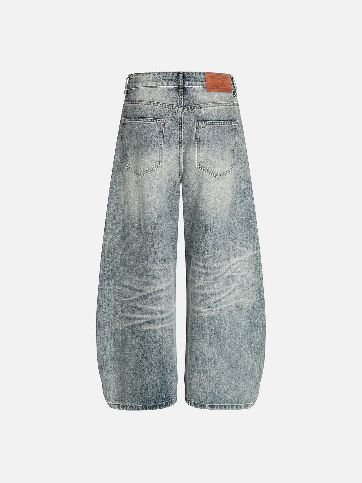 Aelfric Eden Baggy Barrel Washed Jeans - Image 4