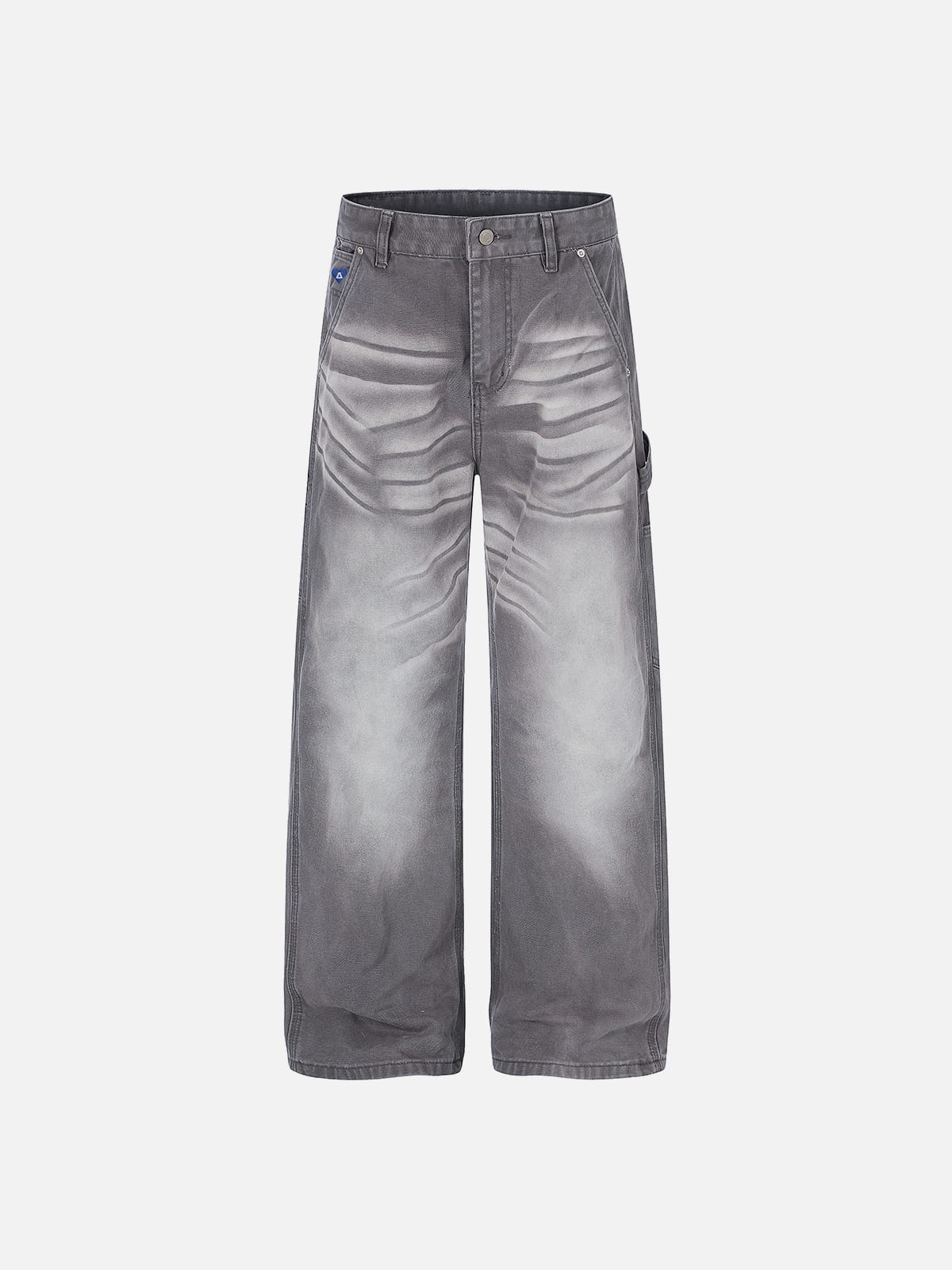 Aelfric Eden Whiskering Washed Jeans - Image 2