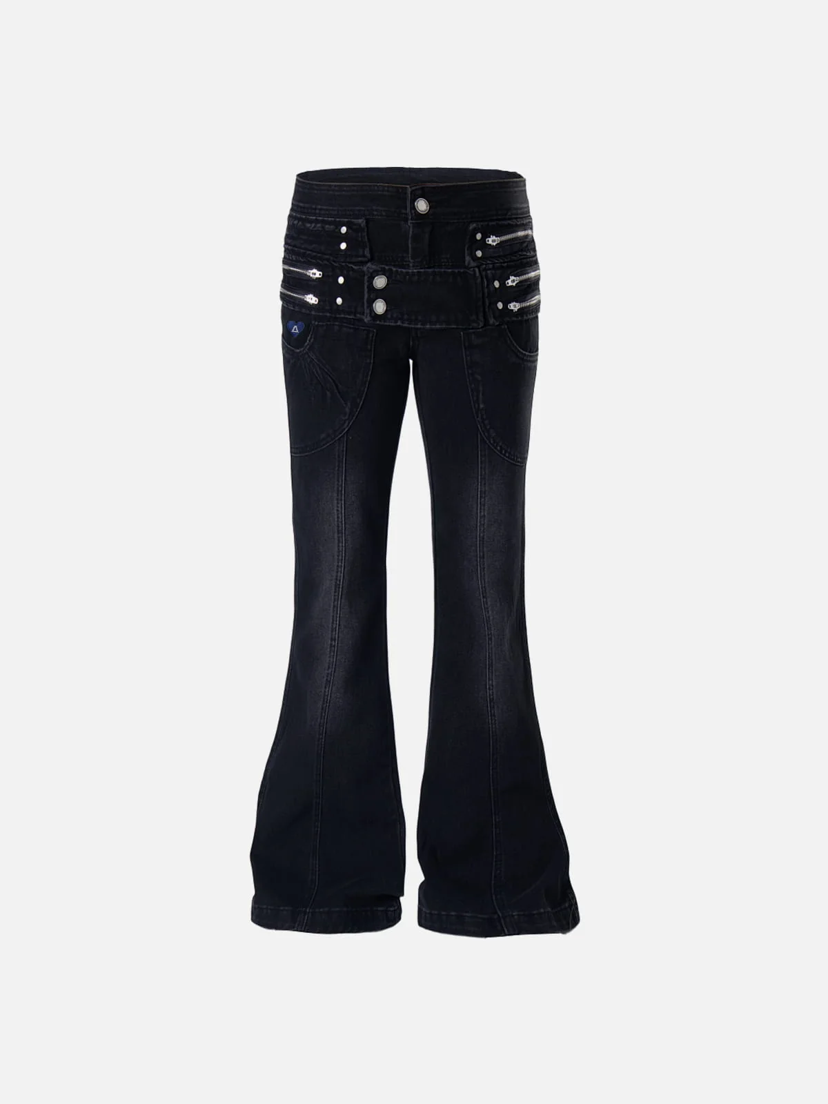 Aelfric Eden Zip Pocket Bootcut Jeans - Image 2