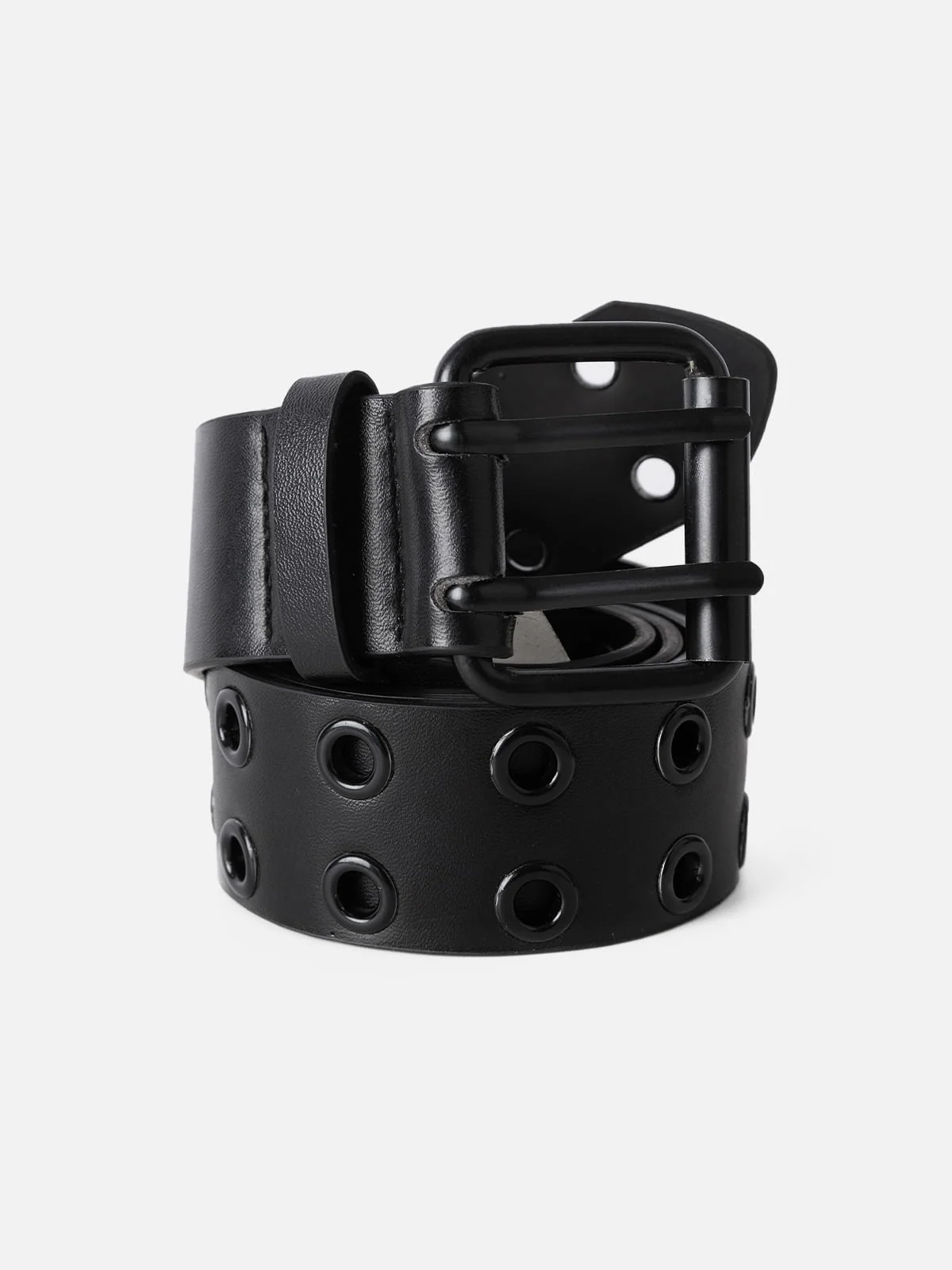 Allover Grommet Double Prong Belt - Image 2
