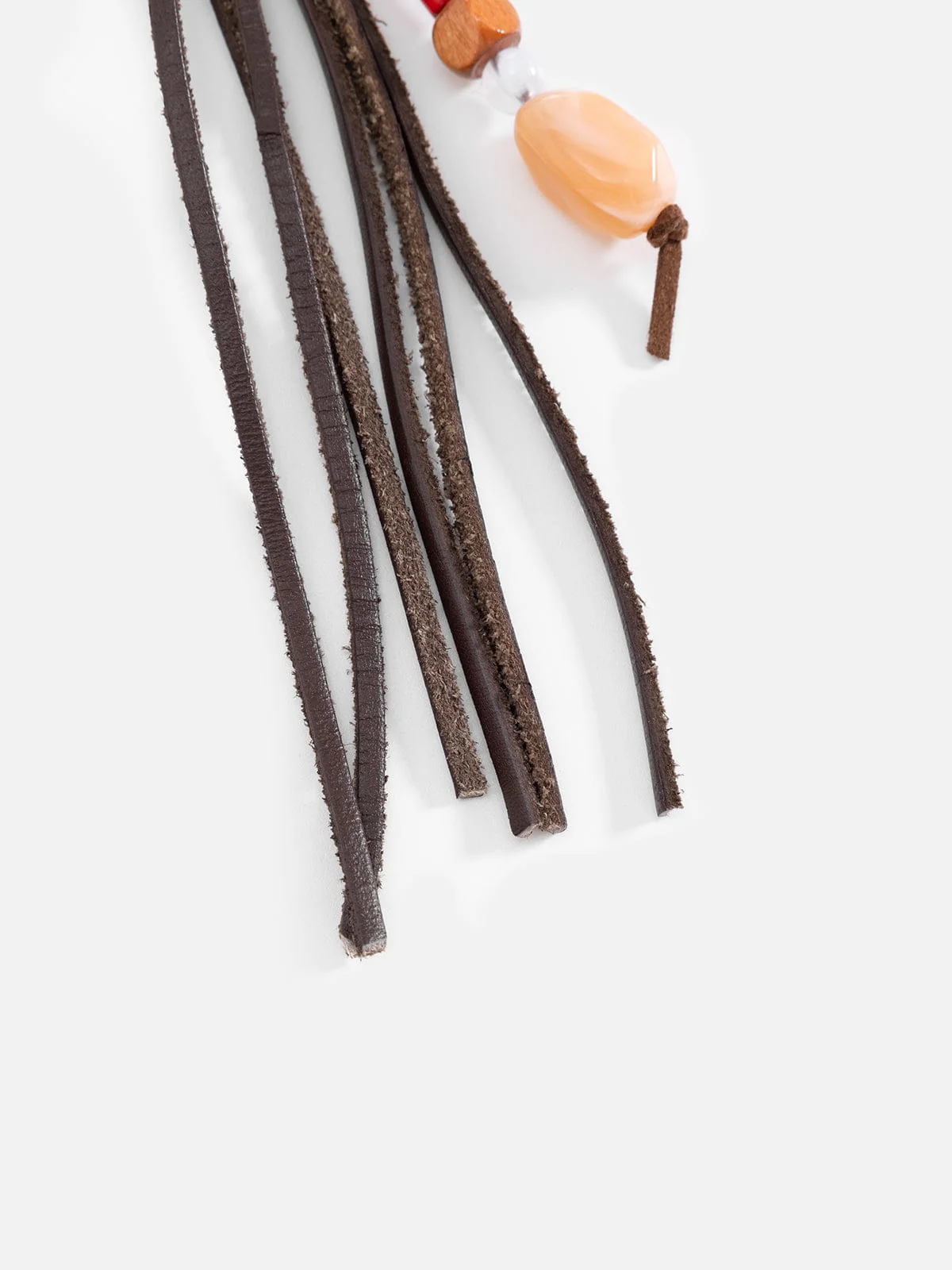 Beaded Dice Tassel Keychain - Image 5