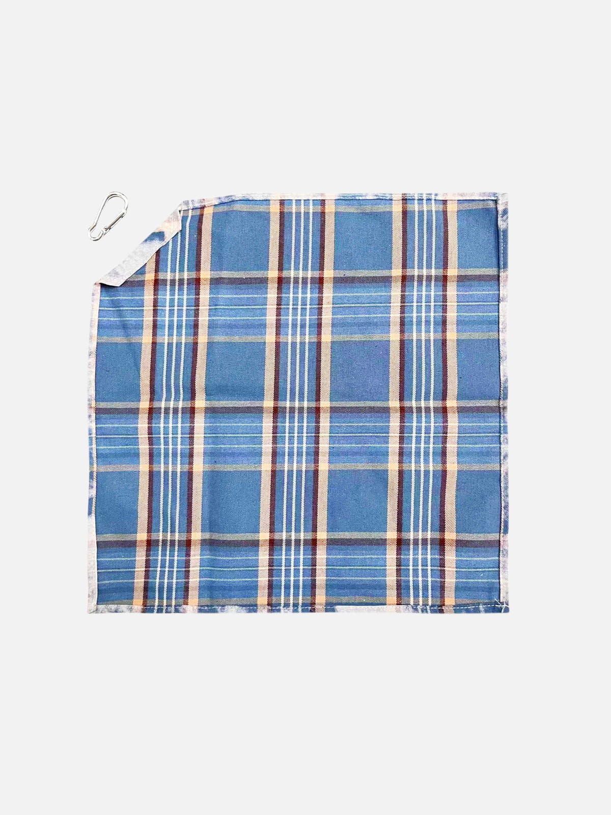 Cloud Plaid Square Scarf - Image 3