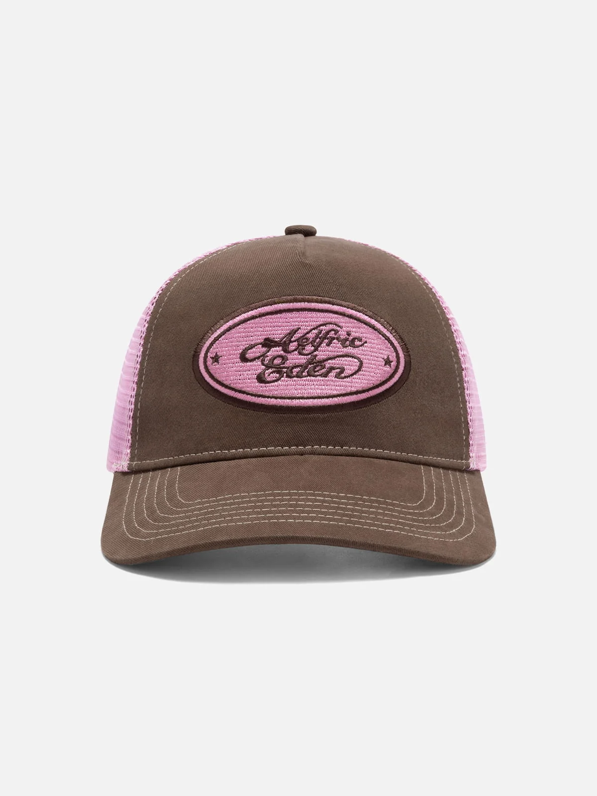 Embroidered Patch Mesh Cap - Image 2