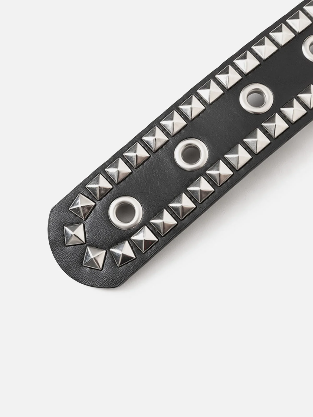 Studded Double Row Grommet Belt - Image 6