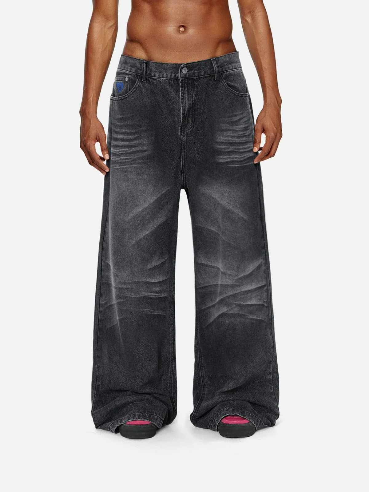 Aelfric Eden Baggy Folds Jeans - Image 4