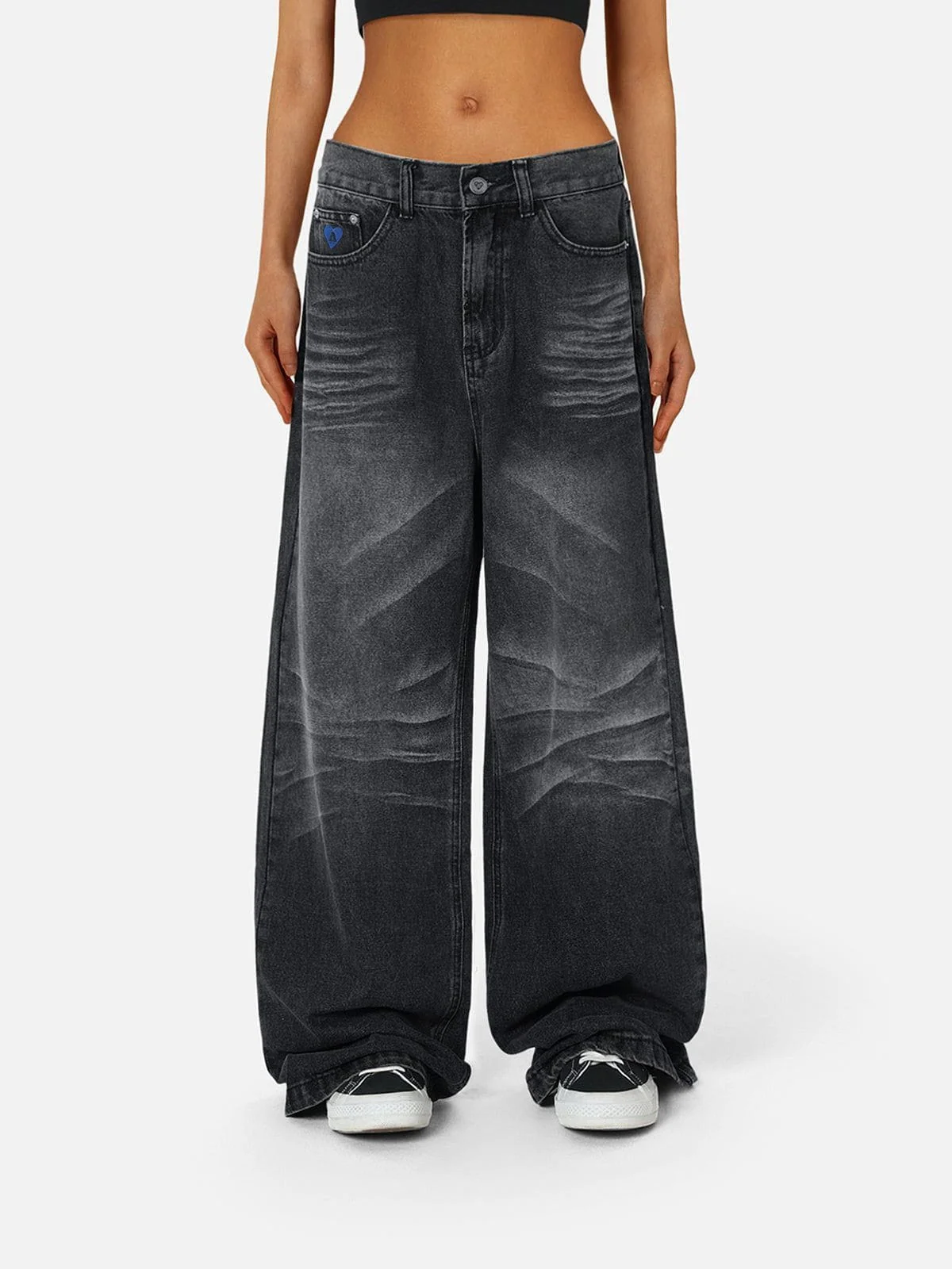 Aelfric Eden Baggy Folds Jeans - Image 5