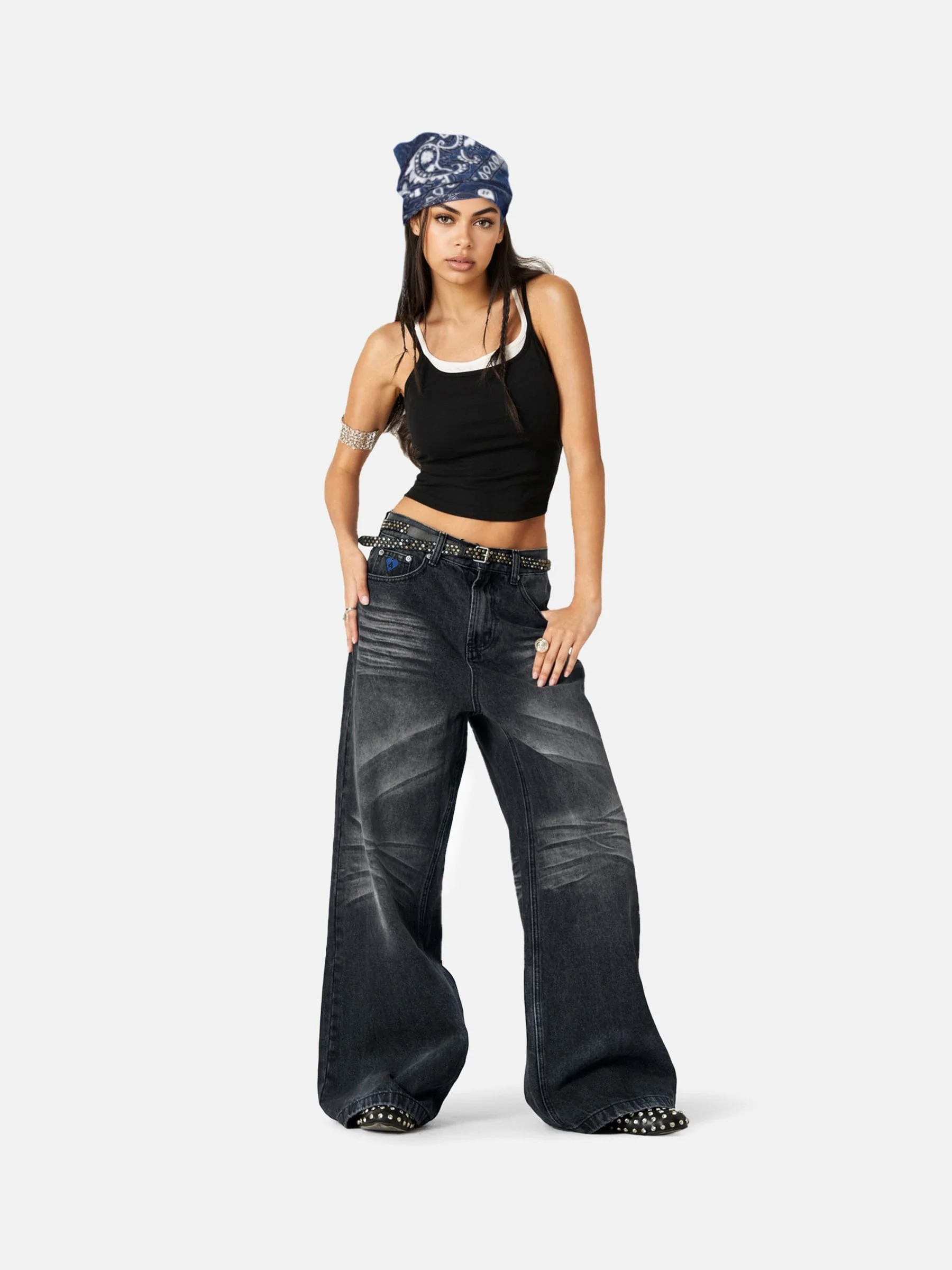Aelfric Eden Baggy Folds Jeans - Image 7